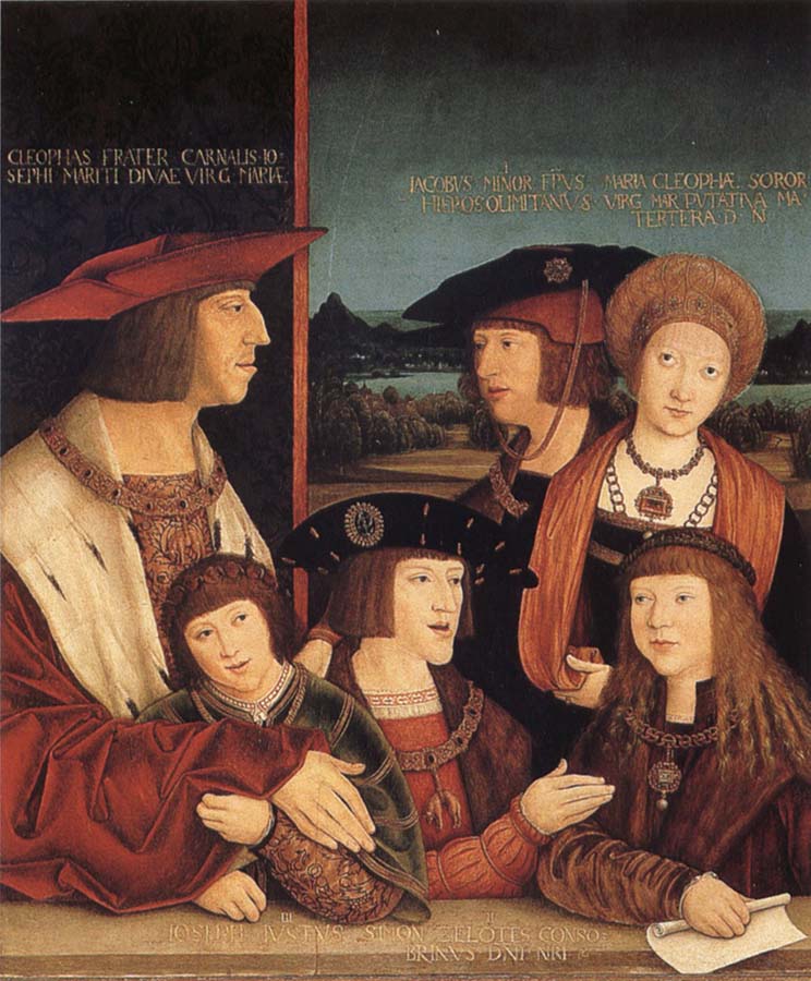 STRIGEL, Bernhard Emperor Maximilian I and his family